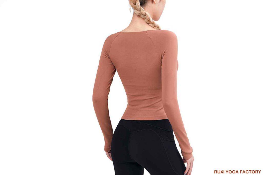 印花瑜珈短褲舒適時尚運動服RUXI tw3483廠商代工