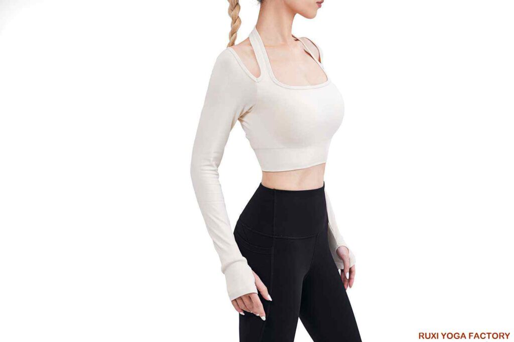 女款高溫瑜珈短褲舒適時尚RUXI tw3532跨境貨源源頭