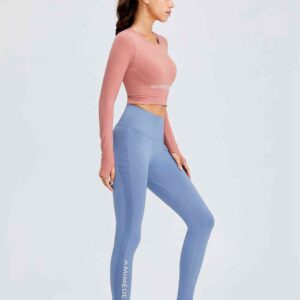 女用低腰運動打底褲 彈性舒適RUXI tw211打版工廠