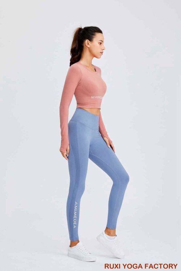 女用低腰運動打底褲 彈性舒適RUXI tw211打版工廠