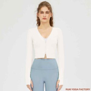 舒適冬季女款瑜珈服保暖靈活RUXI tw897跨境貨源源頭