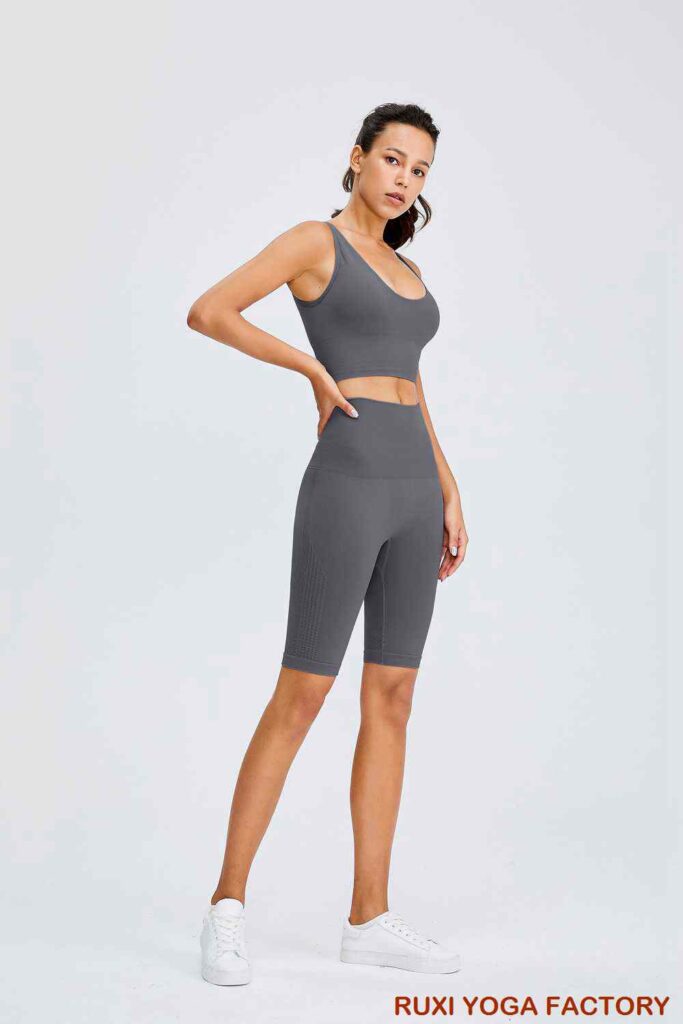 連帽健身背心輕便透氣RUXI tw2579製造商直銷