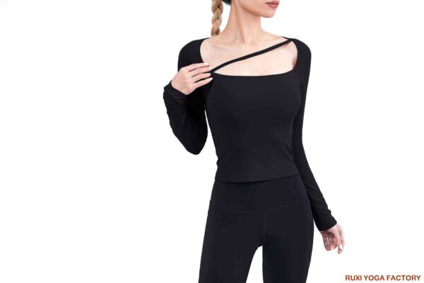 高性能熱瑜珈緊身褲RUXI tw278訂製服飾製作廠商代工